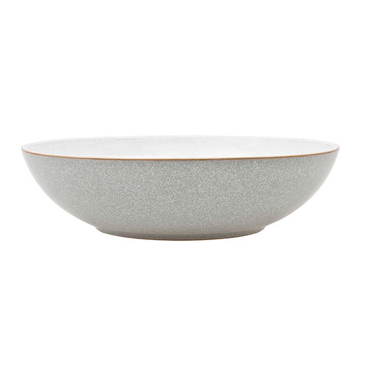 Denby Elements Light Grey Serving Bowl