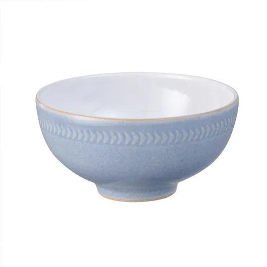 Denby Natural Denim Textured Rice Bowl