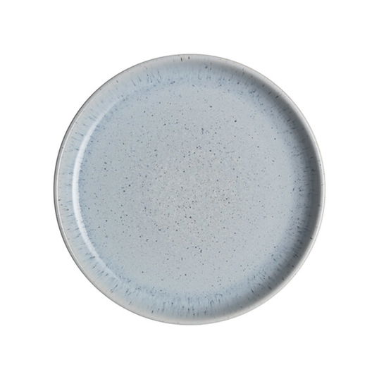 Denby Studio Blue Pebble Medium Coupe Plate