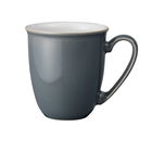 Denby Elements Fossil Grey Coffee Beaker/Mug