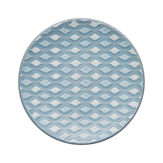 Denby Impression Blue Hourglass Small Plate