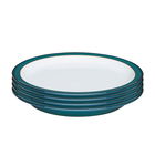 Denby Greenwich Set Of 4 Dinner Plates
