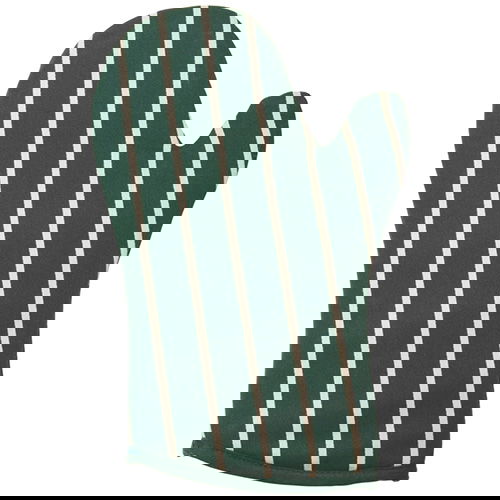 Dexam Rushbrookes Classic Butchers Stripe Gauntlet Green