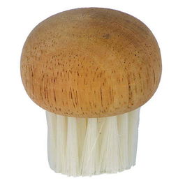 Dexam Farringdon 5cm Rubberwood Mushroom Brush