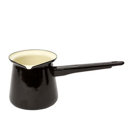 Dexam Black Enamelware Turkish Coffee Pot