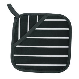 Dexam Rushbrookes Butchers Stripe Pot Grab Slate Grey