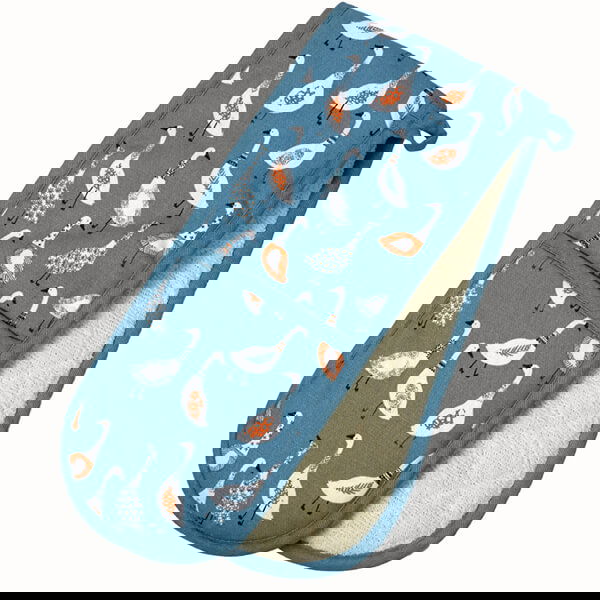 Dexam Giggling Geese Double Oven Glove