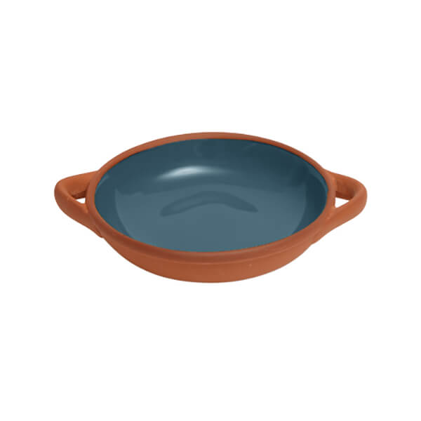 Dexam Sintra Small Glazed Terracotta Tapas Dish Ink Blue