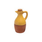 Dexam Sintra Glazed Terracotta Oil Drizzler Ochre