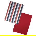 Dexam Recycled Cotton Striped Set of 2 Tea Towels Red