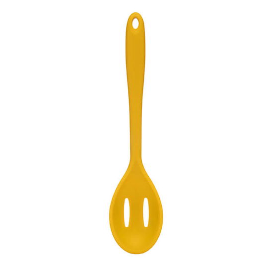 Fusion Twist Silicone Slotted Spoon Yellow