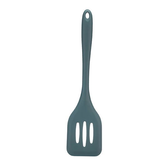 Fusion Twist Silicone Slotted Turner Blue