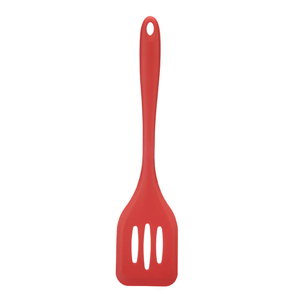 Fusion Twist Silicone Slotted Turner Red