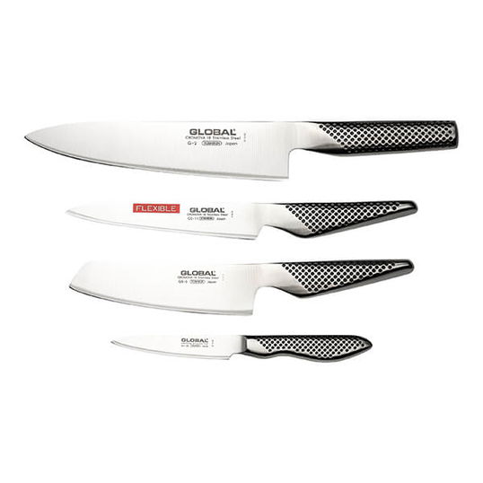 Global Knife Set 4 Piece G-251138