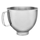 KitchenAid Stainless Steel Hammered Metal 4.8L Mixer Bowl