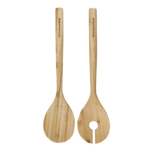 KitchenAid Bamboo Salad Servers