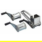 KitchenCraft Stainless Steel Rotary Grater with Three Drums