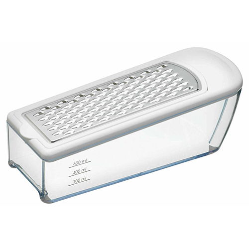 KitchenCraft Grater and Graduated Acrylic Collector