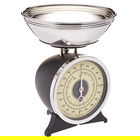 KitchenCraft Black Enamelled Mechanical Kitchen Scale