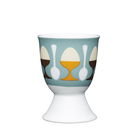 KitchenCraft Retro Egg Porcelain Egg Cup