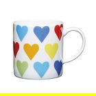 Kitchen Craft Hearts Porcelain Espresso Cup