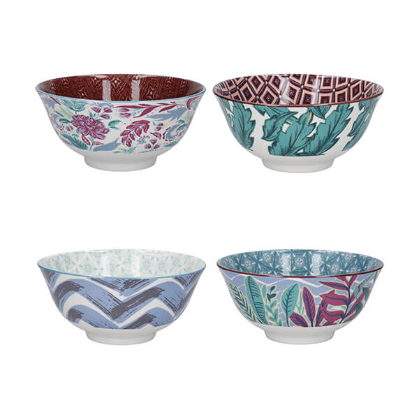 Kitchen Craft 15cm Bowl Set of 4 Vibrance
