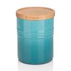 Le Creuset Teal Stoneware Medium Storage Jar
