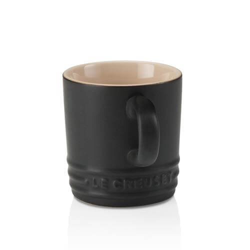 Le Creuset Black Stoneware Espresso Mug