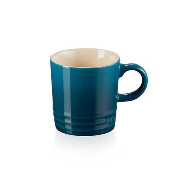 Le Creuset Deep Teal Stoneware Espresso Mug 100ml