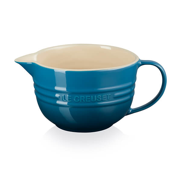 Le Creuset Deep Teal Stoneware Mixing Jug