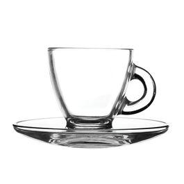Ravenhead Entertain 80ml Set Of 2 Espresso Cup & Saucer
