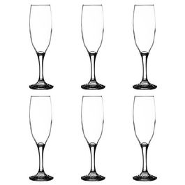 Ravenhead Essentials 220ml Set Of 6 Flute Glasses