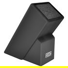Stellar Fibre & Beech Black Universal Knife Block