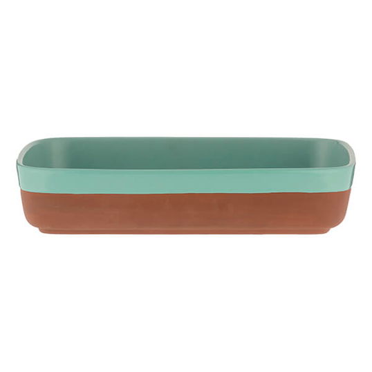 Typhoon World Foods 29 x 19cm Rectangular Dish Aqua