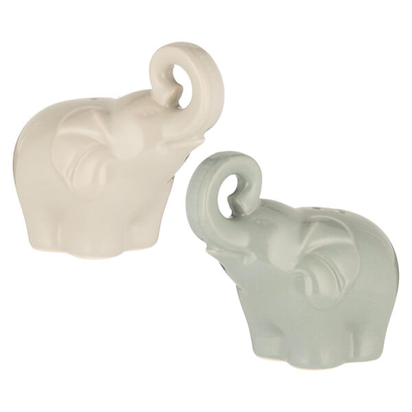 Typhoon World Foods Elephant Salt & Pepper Shakers Set Of 2
