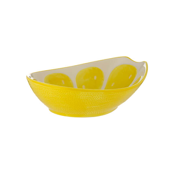 Typhoon World Foods Lemon Oval Bowl