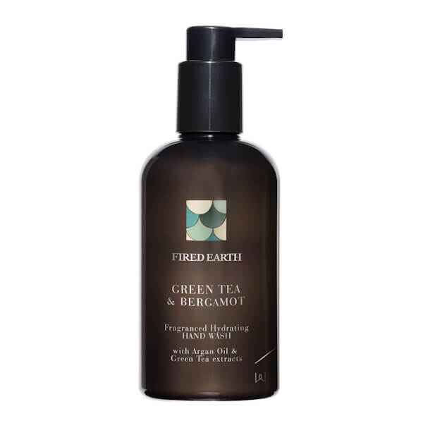 Fired Earth by Wax Lyrical Handwash 300ml Green Tea & Bergamot