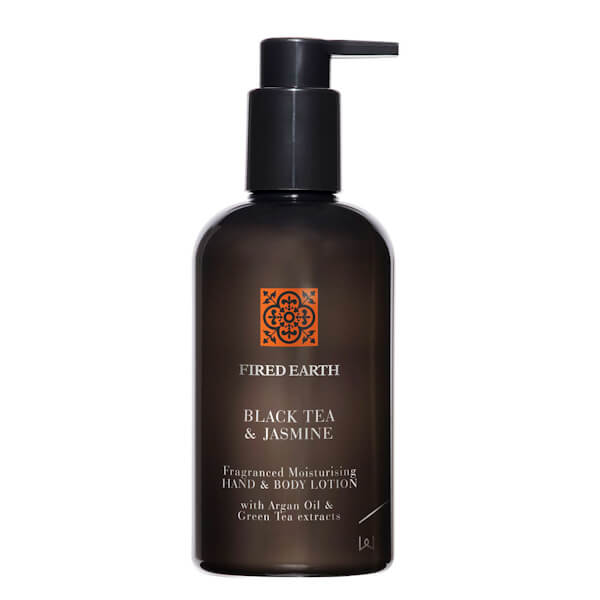 Fired Earth by Wax Lyrical Hand Lotion 300ml Black Tea & Jasmine