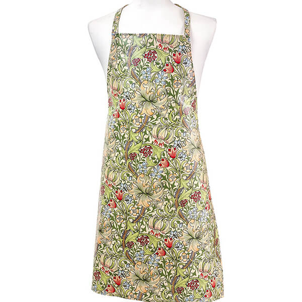 William Morris Golden Lily PVC/Acrylic Apron