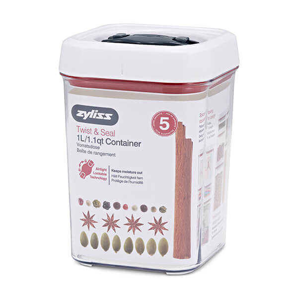 Zyliss Twist & Seal 1L Container