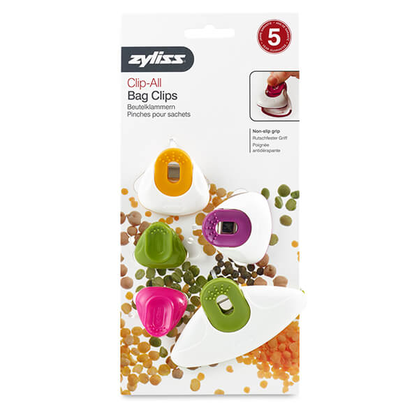 Zyliss Clip-All Bag Clips Mix Assorted