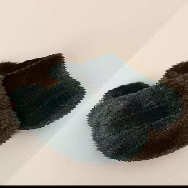 Brakeburn Emerald Fluffy Slippers
