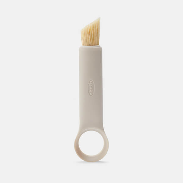Chef''n Mushroom Corer With Brush Taupe