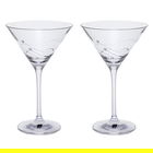 Dartington Glitz Set Of 2 Martini Glasses