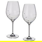 Dartington Glitz Swarovski Elements Set Of 2 Goblets