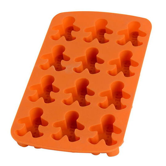 Eddingtons Gingerbread 12 Man Silicone Tray 12 Cup