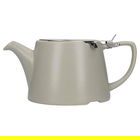 London Pottery Oval Filter 3 Cup Teapot Satin Grey