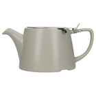 London Pottery Oval Filter 3 Cup Teapot Satin Grey