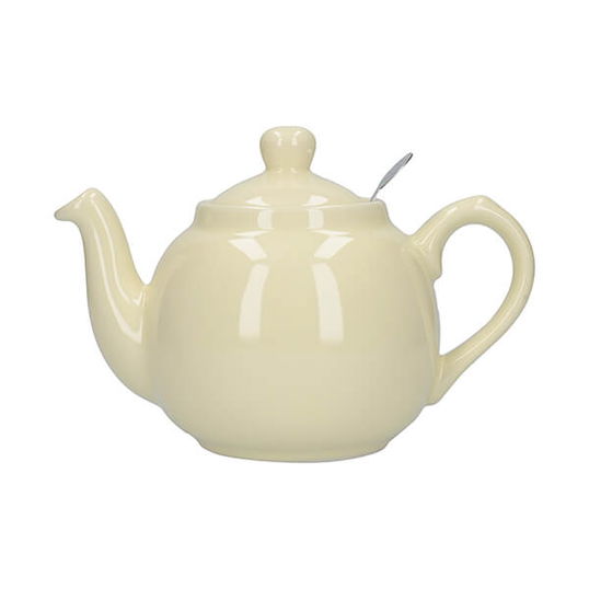 London Pottery Farmhouse Filter 2 Cup Teapot Ivory