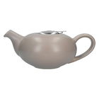 London Pottery Pebble Filter 4 Cup Teapot Matt Putty